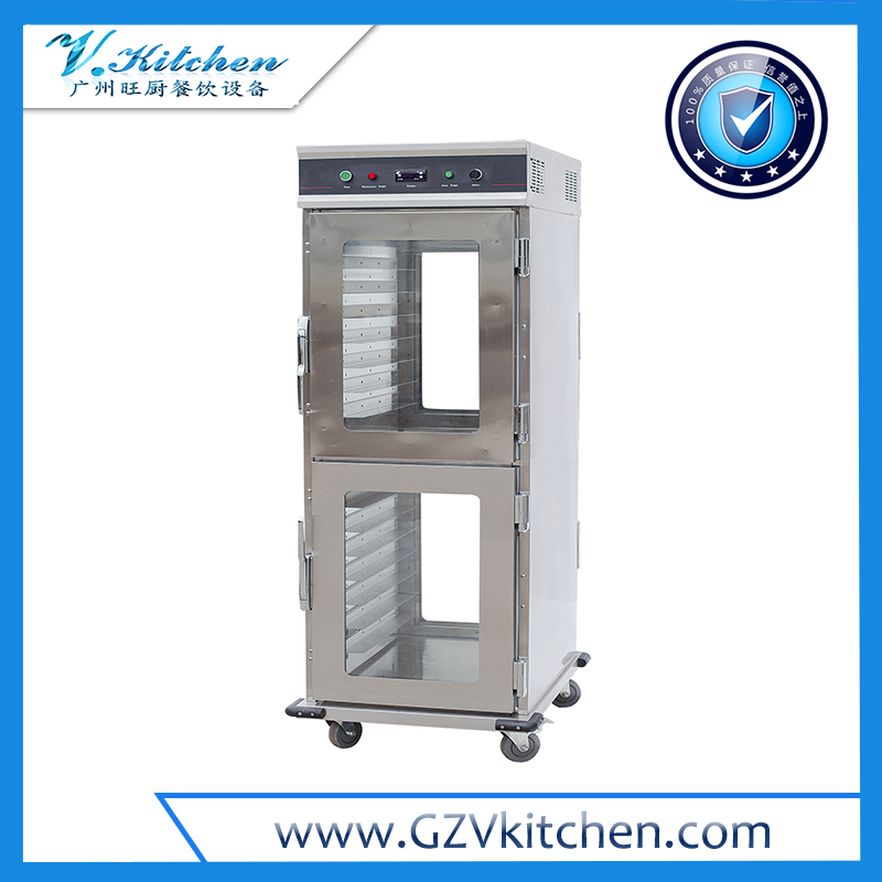 Pass Through Heated Cabinet 4-Glass Door 30-Tray