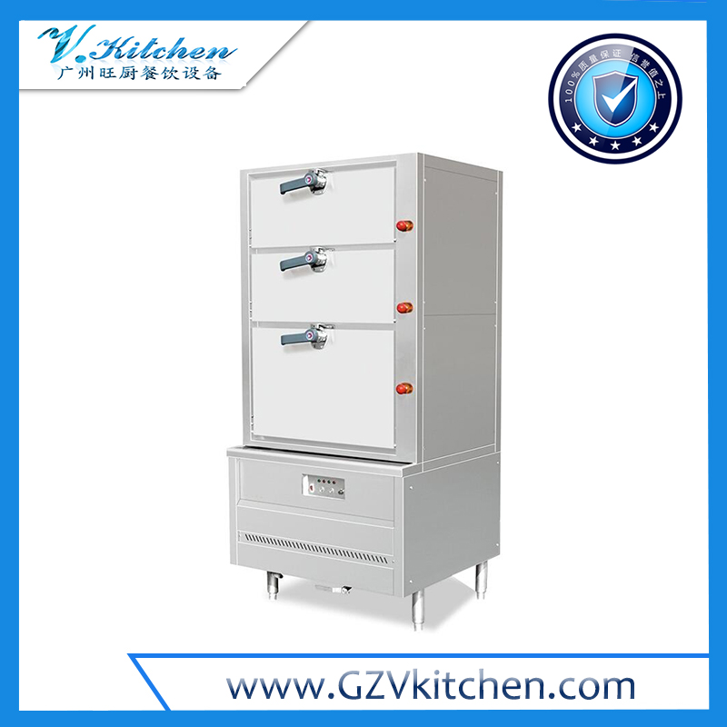 Sea Food Steam Cabinet 3-Deck