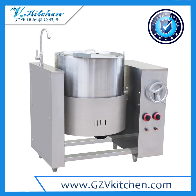 Gas Tilting Boiling Pan 100L