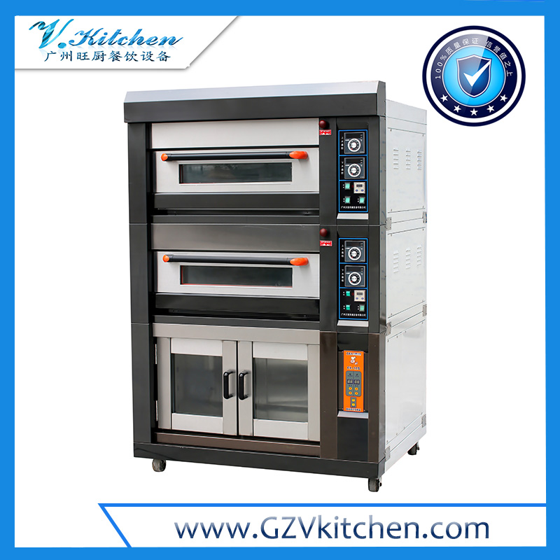 Luxurious Electric Deck Oven 4-Tray 8-Proofer