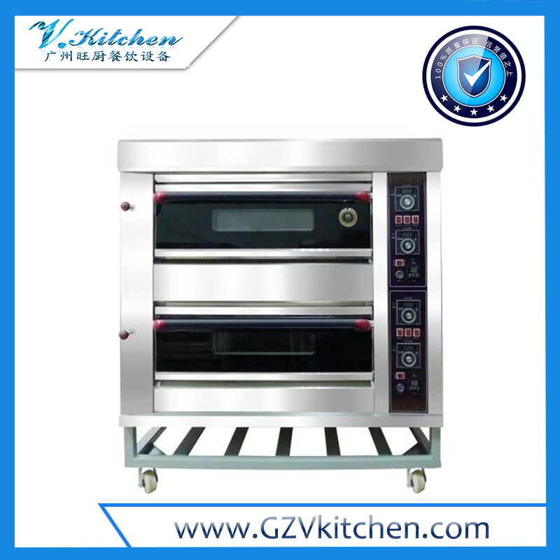 General Gas Deck Oven 2-Layer 4-Tracy Glass Door