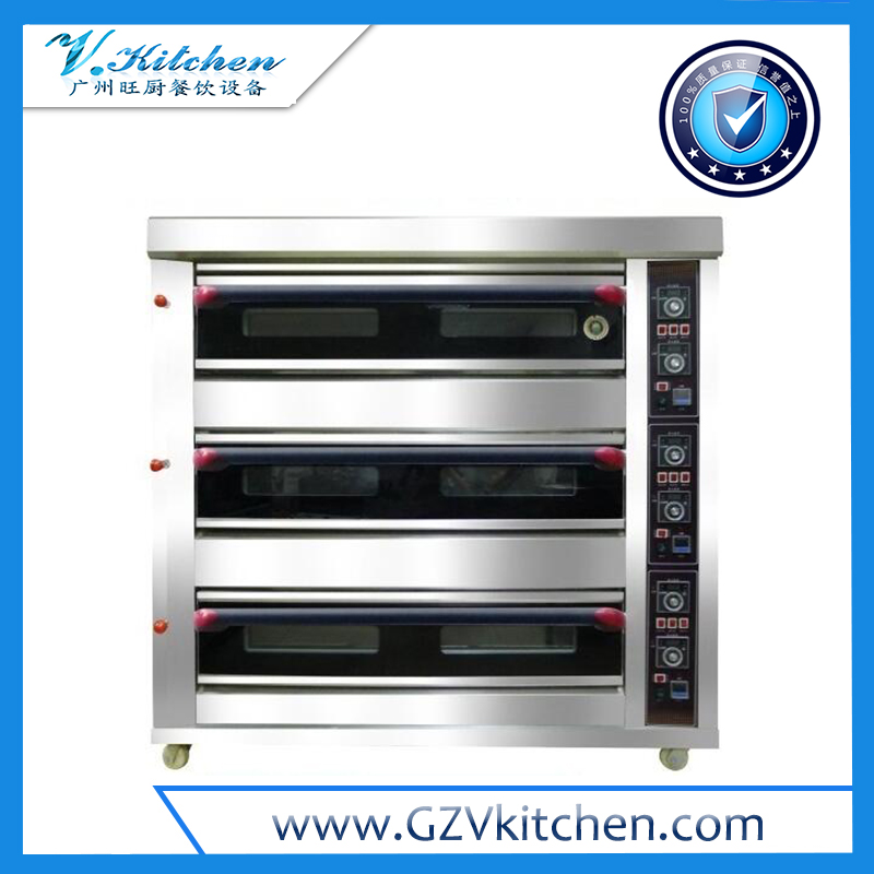 General Gas Deck Oven 3-Layer 9-Tracy Glass Door