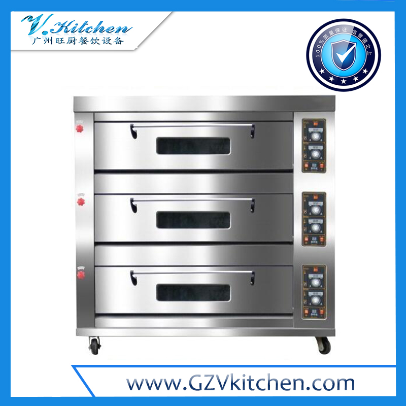 General Electric Deck Oven 3-Layer 9-Tracy SS Door