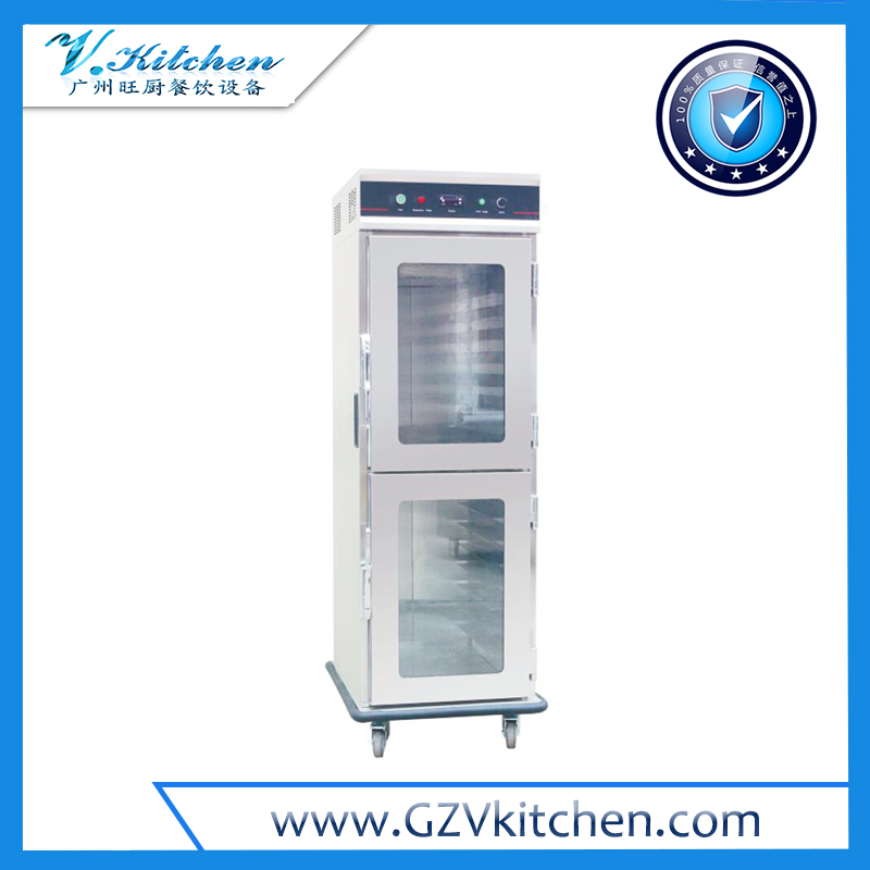 2-Glass Door HeatedCabinet 15-Tray