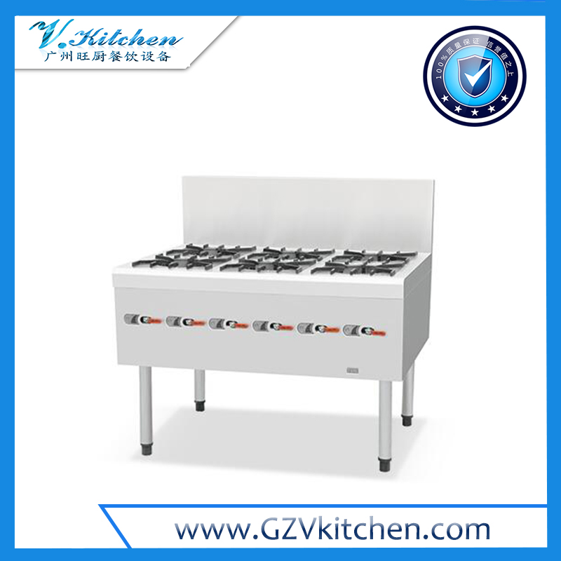 Chinese 6-Open Burner