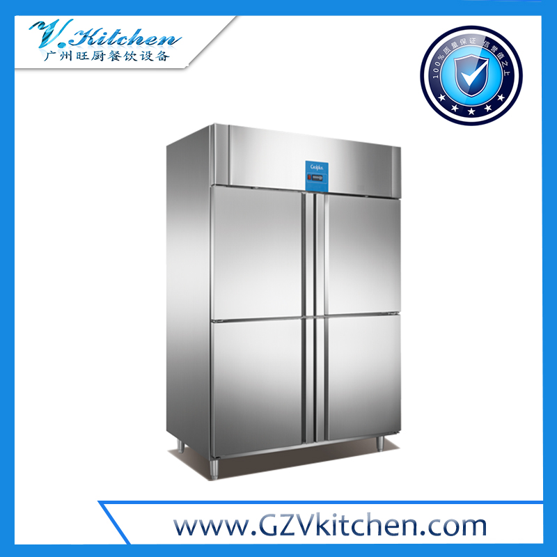 Reach-in Refrigerator 4-Half Door, GN Series