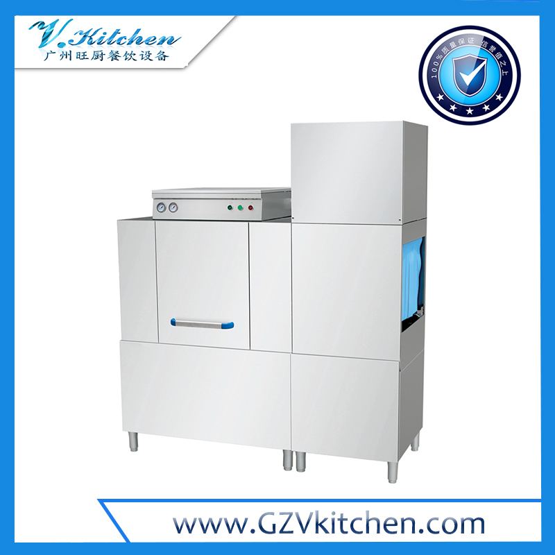 Rack Conveyor Dishwasher with Dryer 1-Tank