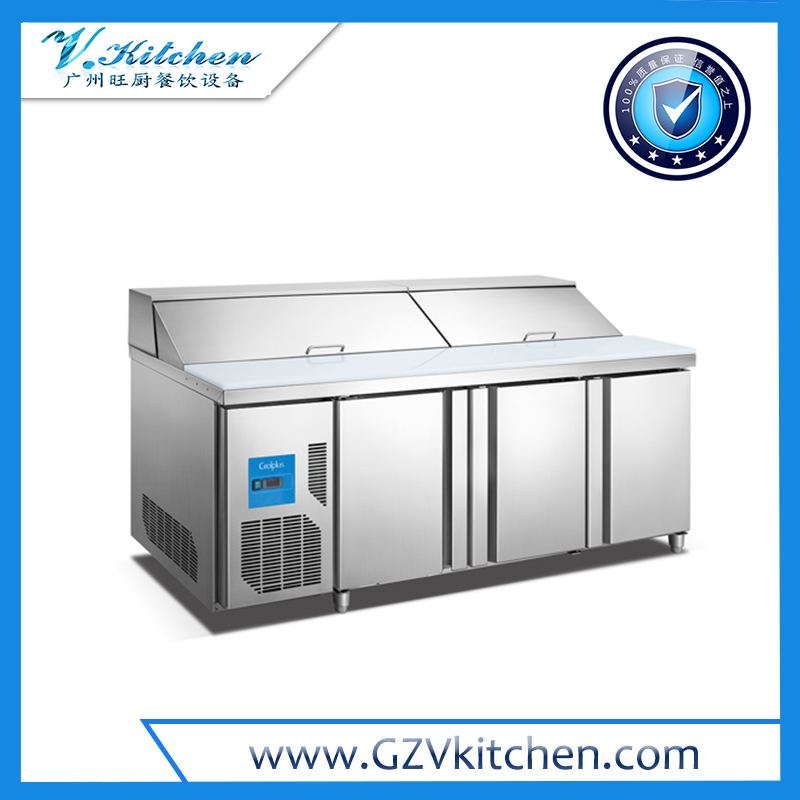 Counter Chiller with Salad top 3-Door