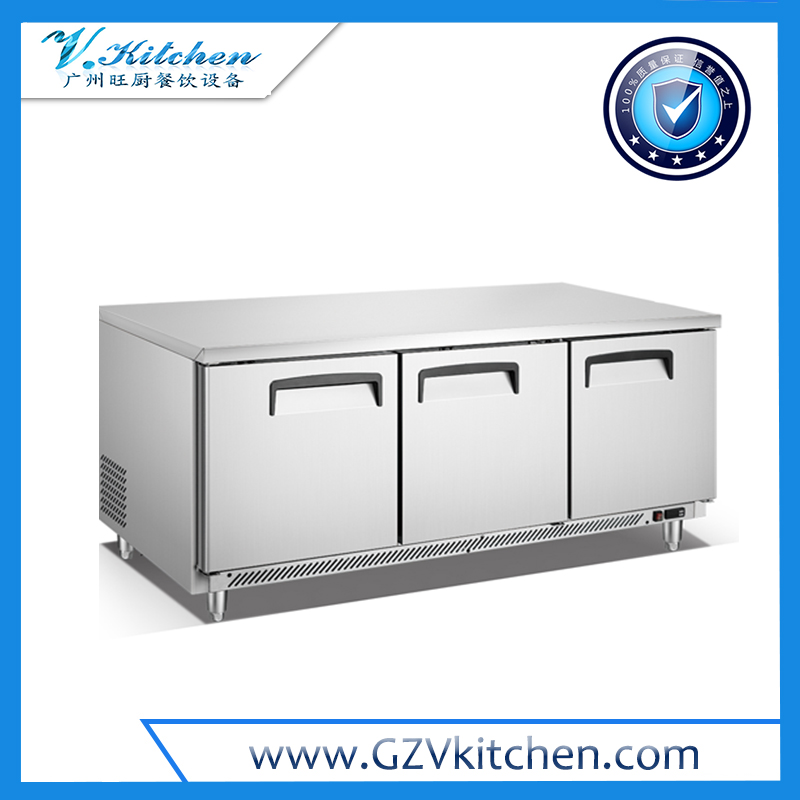 US type Under Counter Chiller 3-Door