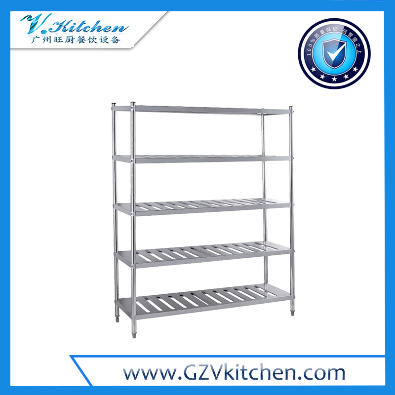 Stainless steel Shelving 5-Tier