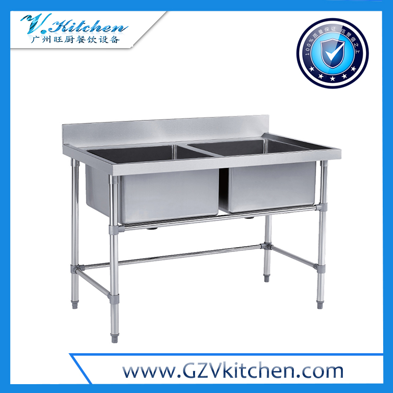 Stainless steel 2-Bowl Sink