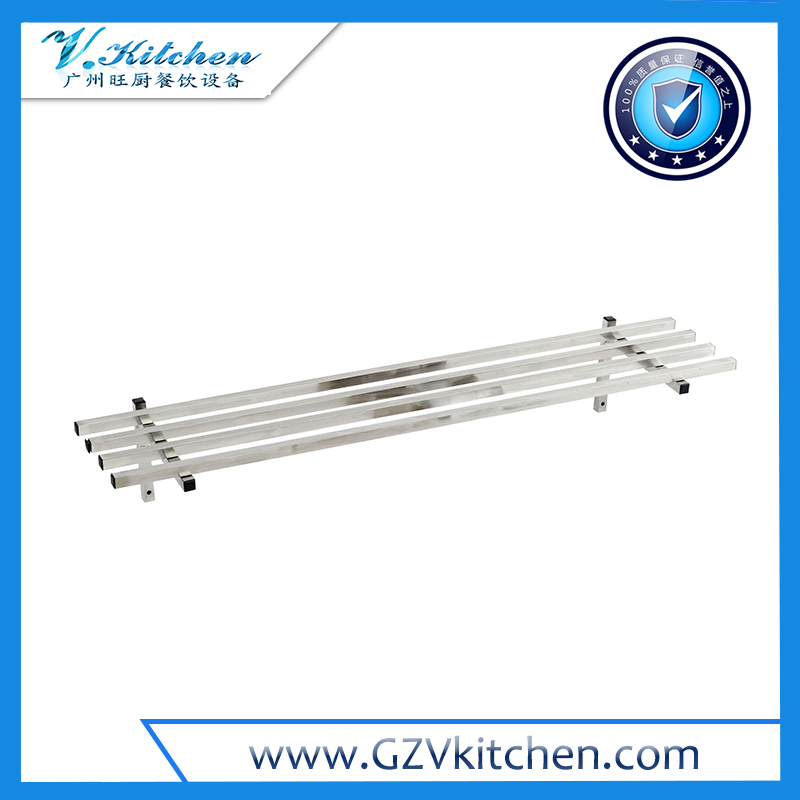 Stainless steel Tube Wall Shelf