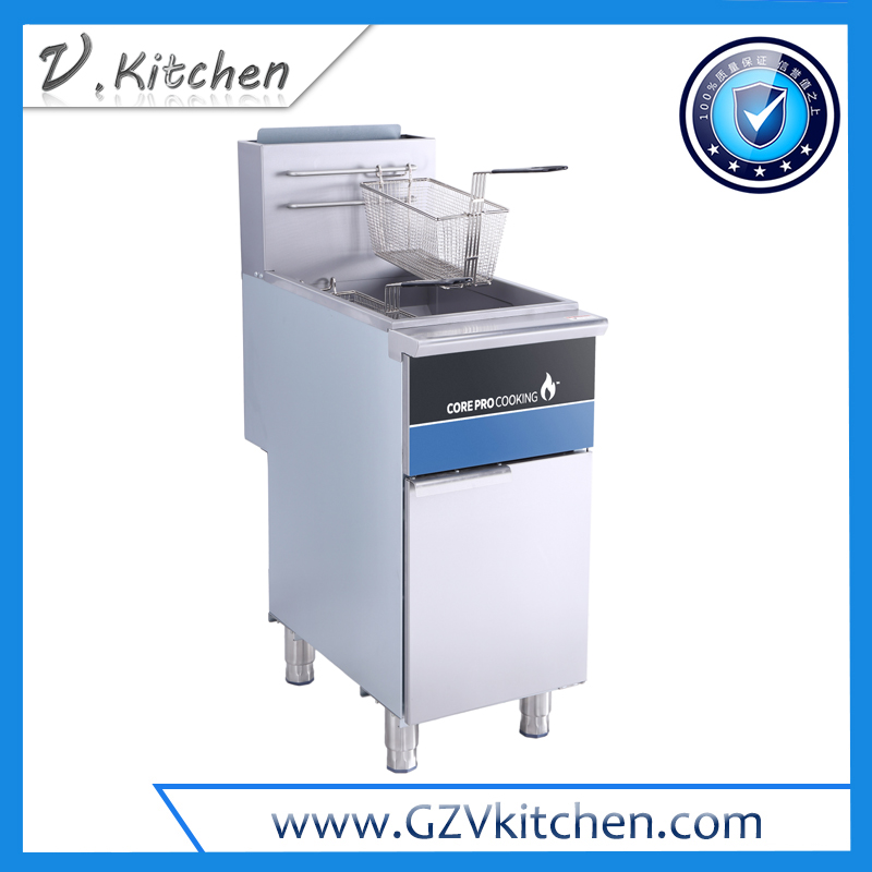 Gas 3-Burner Freestanding Deep Fryer